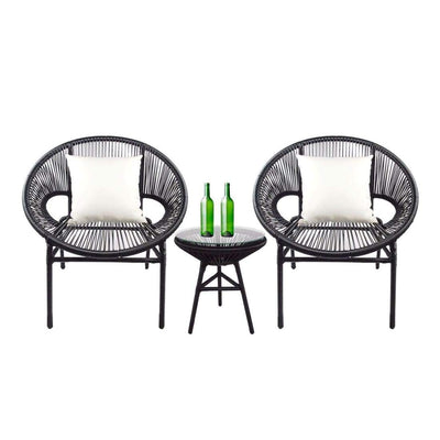 This is a product image of Shelton Patio Set White Pillow. It can be used as an Outdoor Furniture.