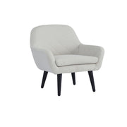 This is a product image of Sprinter Lounge Chair Pale Grey Tricot Fabric. It can be used as an.