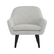 This is a product image of Sprinter Lounge Chair Pale Grey Tricot Fabric. It can be used as an.