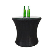 This is a product image of Stackable Patio Set Green Cushions. It can be used as an Outdoor Furniture.