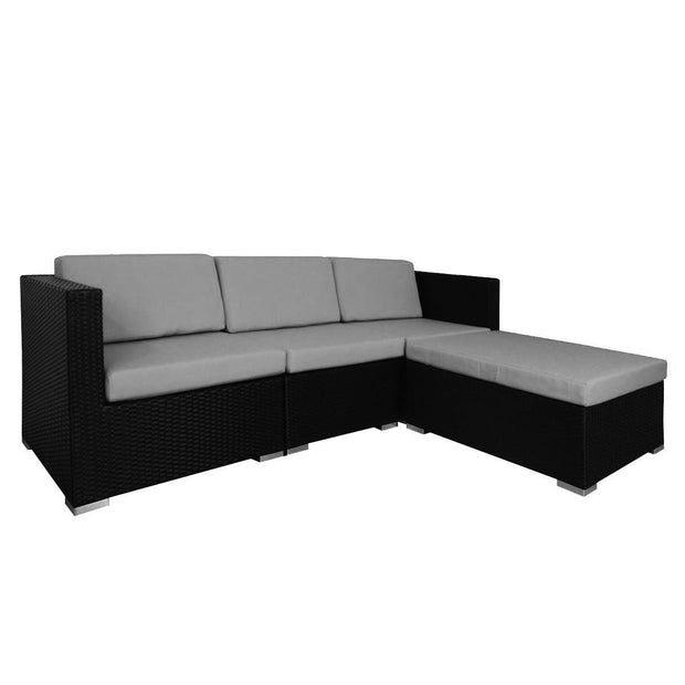 This is a product image of Summer Modular Sofa Set I Grey Cushion. It can be used as an Outdoor Furniture.