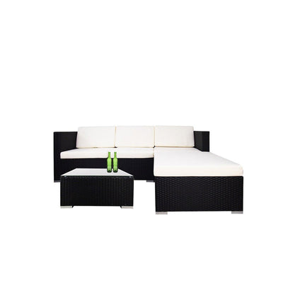 This is a product image of Summer Modular Sofa Set I White Cushion. It can be used as an Outdoor Furniture.