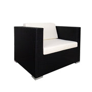 This is a product image of Summer Modular Sofa Set II White Cushion. It can be used as an Outdoor Furniture.