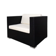 This is a product image of Summer Modular Sofa Set II White Cushion. It can be used as an Outdoor Furniture.