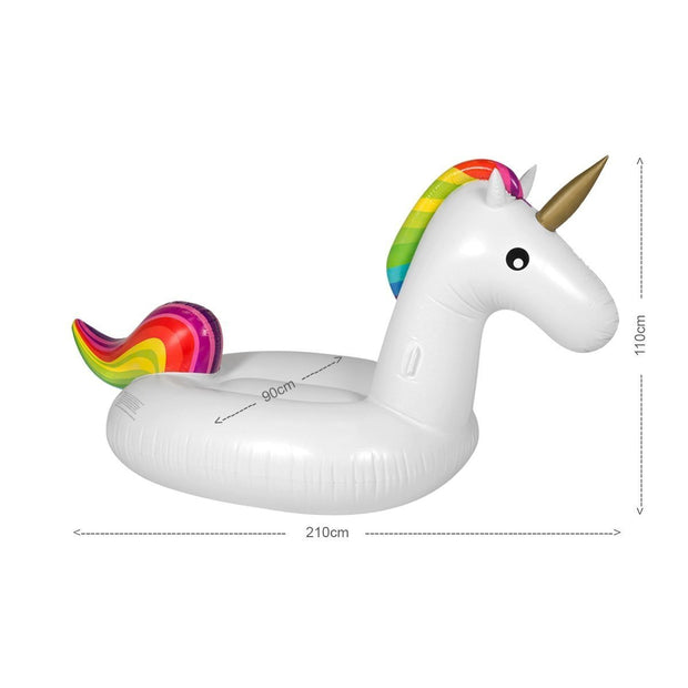 This is a product image of Unicorn Inflatable Pool Float. It can be used as an Home Accessories.