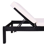This is a product image of Wikiki Sunbed White Cushion. It can be used as an Outdoor Furniture.